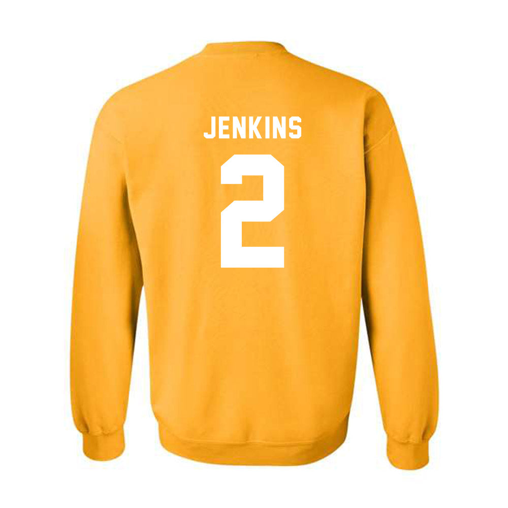 Idaho - NCAA Men's Basketball : Talon Jenkins - VANDALS Crewneck Sweatshirt-1