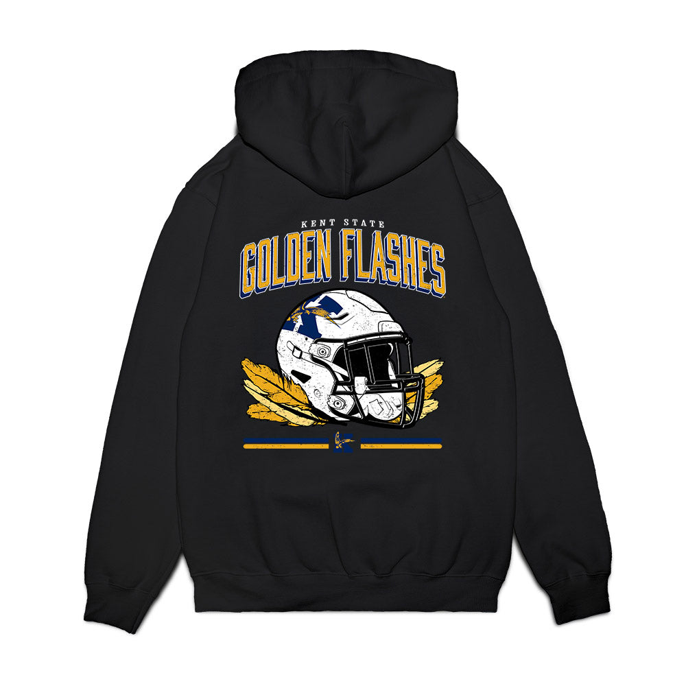 Kent State - NCAA Football : - Vintage Football Premium Hooded Sweatshirt-1