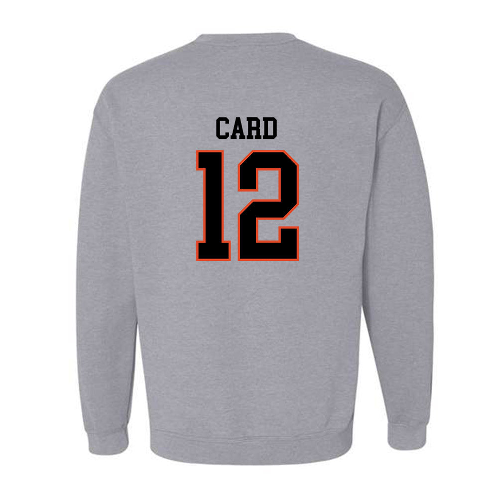 Oregon State - NCAA Football : Zachary Card - Classic Shersey Crewneck Sweatshirt-1