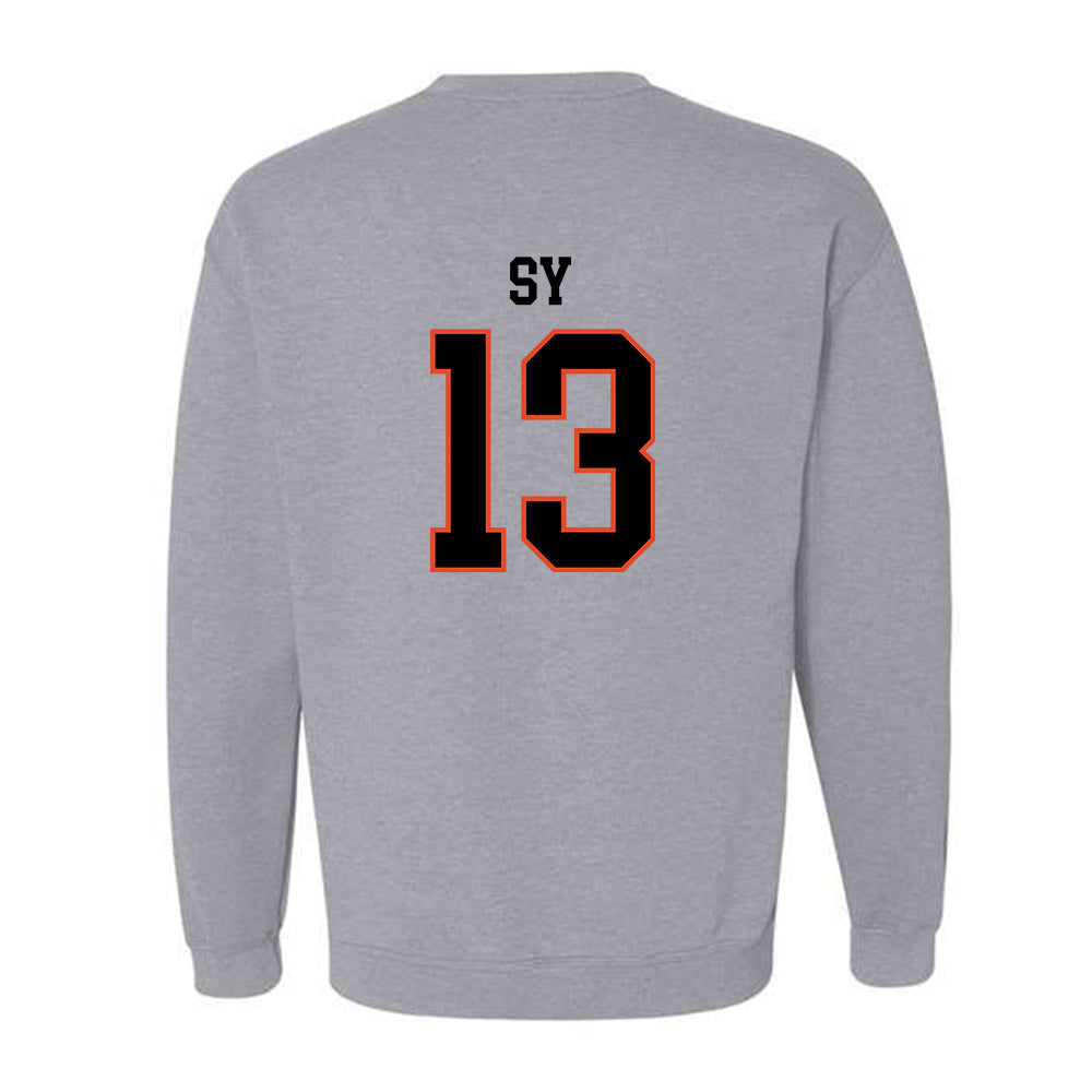 Oregon State - NCAA Men's Basketball : Isaiah Sy - Classic Shersey Crewneck Sweatshirt-1