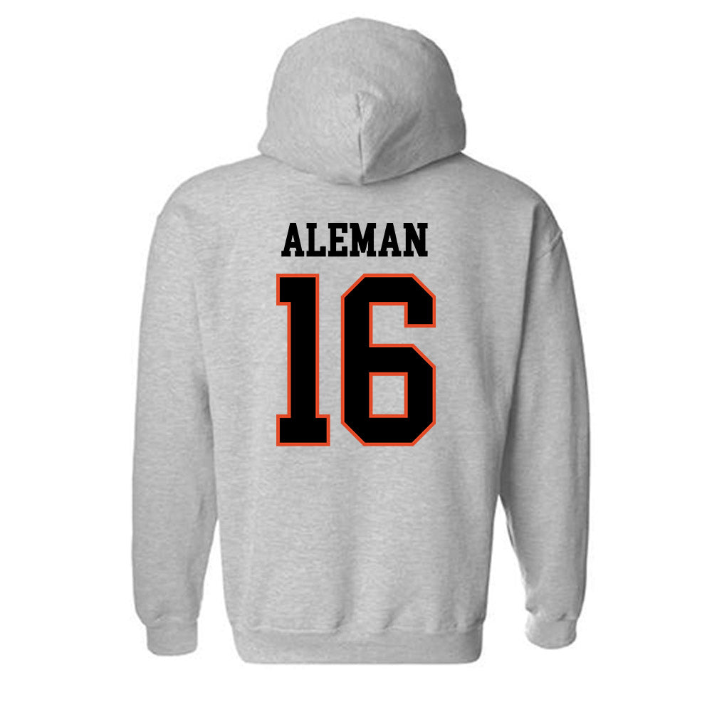Oregon State - NCAA Softball : Kimberlee Aleman - Classic Shersey Hooded Sweatshirt-1