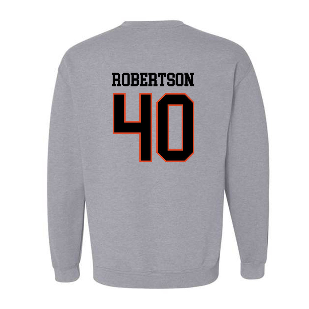 Oregon State - NCAA Football : Jackson Robertson - Classic Shersey Crewneck Sweatshirt-1