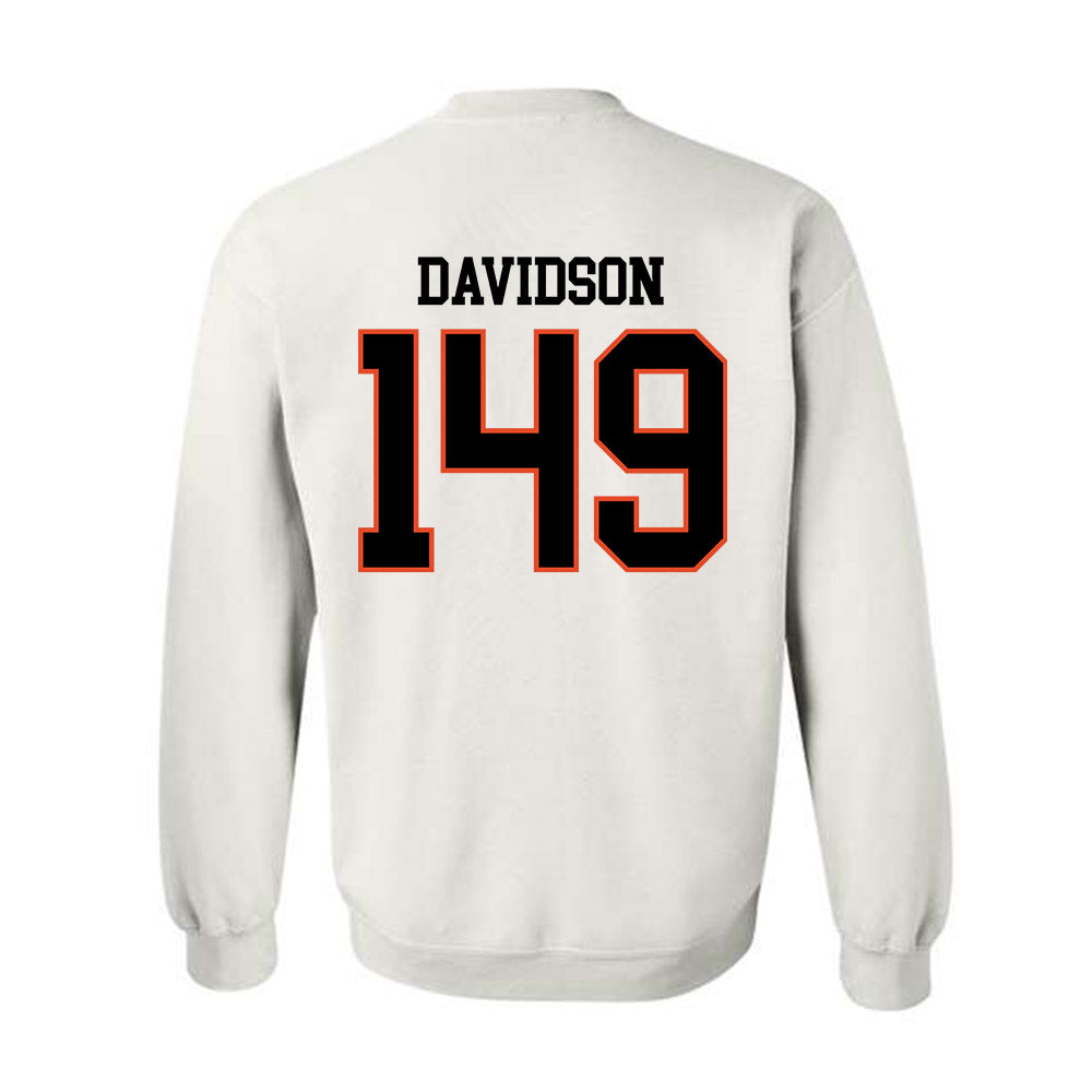 Oregon State - NCAA Wrestling : Koy Davidson - Classic Shersey Crewneck Sweatshirt-1