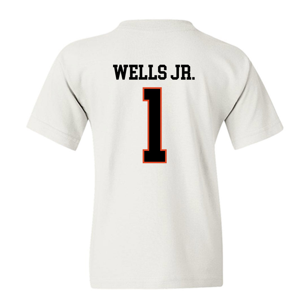 Oregon State - NCAA Football : David Wells Jr. - Classic Shersey Youth T-Shirt-1