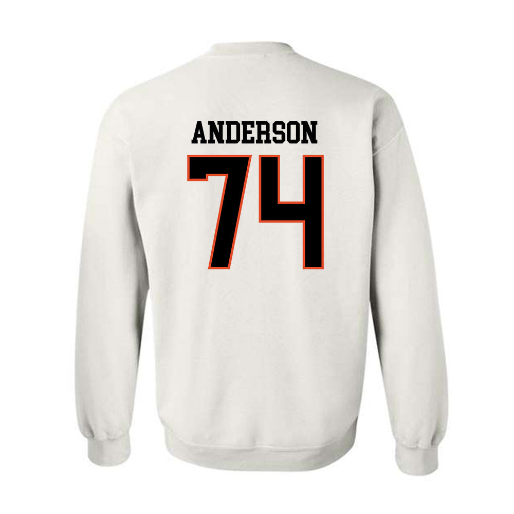 Oregon State - NCAA Football : Jacob Anderson - Classic Shersey Crewneck Sweatshirt-1