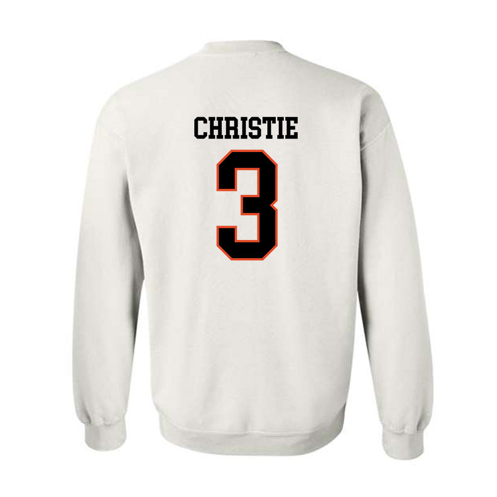 Oregon State - NCAA Men's Basketball : Malcolm Christie - Classic Shersey Crewneck Sweatshirt-1
