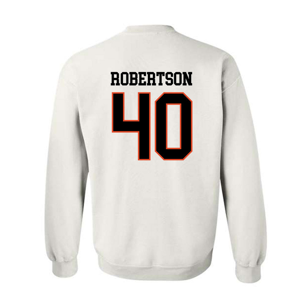 Oregon State - NCAA Football : Jackson Robertson - Classic Shersey Crewneck Sweatshirt-1