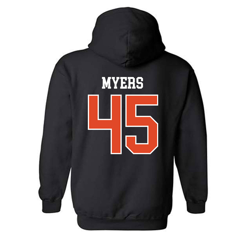 Oregon State - NCAA Football : Jesse Myers - Classic Shersey Hooded Sweatshirt-1