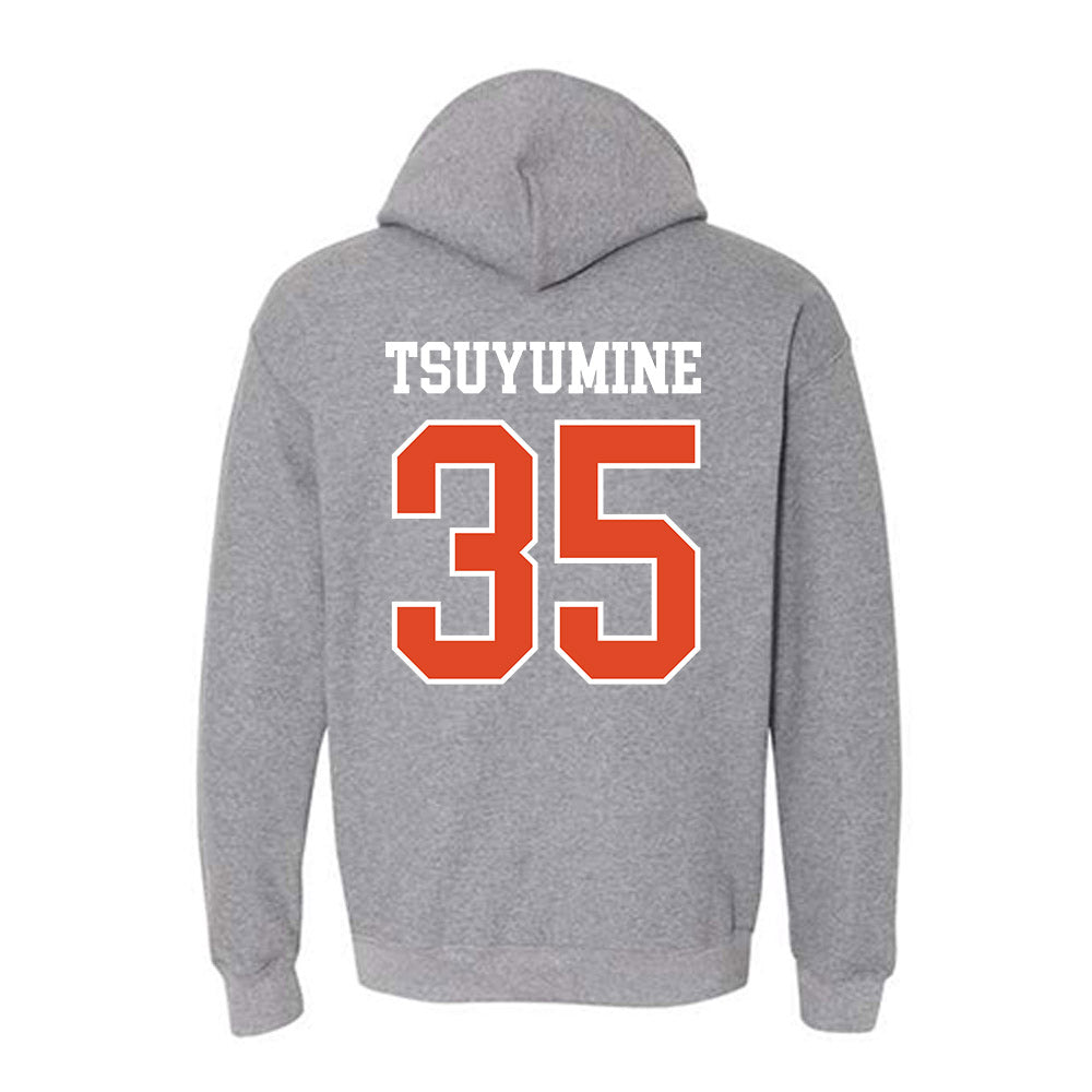 Oregon State - NCAA Football : Tetsuta Tsuyumine - Classic Shersey Hooded Sweatshirt-1