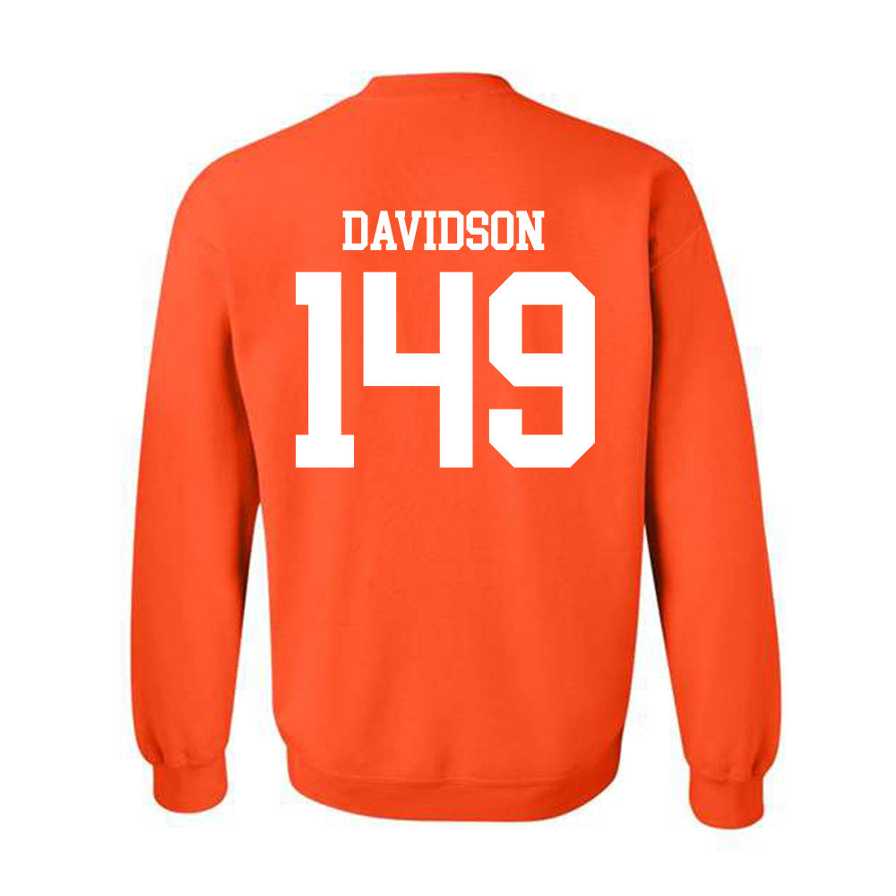 Oregon State - NCAA Wrestling : Koy Davidson - Classic Shersey Crewneck Sweatshirt-1