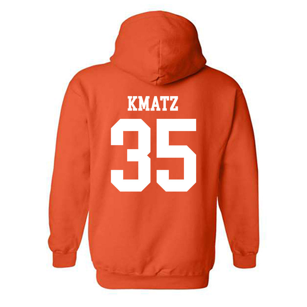 Oregon State - NCAA Baseball : Zach Kmatz - Classic Shersey Hooded Sweatshirt-1