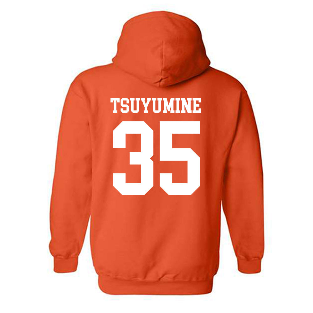 Oregon State - NCAA Football : Tetsuta Tsuyumine - Classic Shersey Hooded Sweatshirt-1