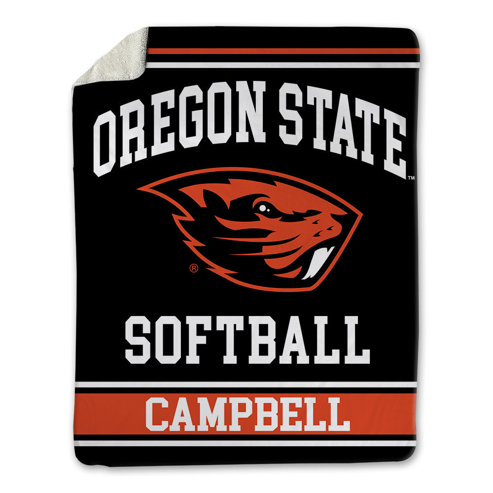 Oregon State - NCAA Softball : Lici Campbell - Blanket-0