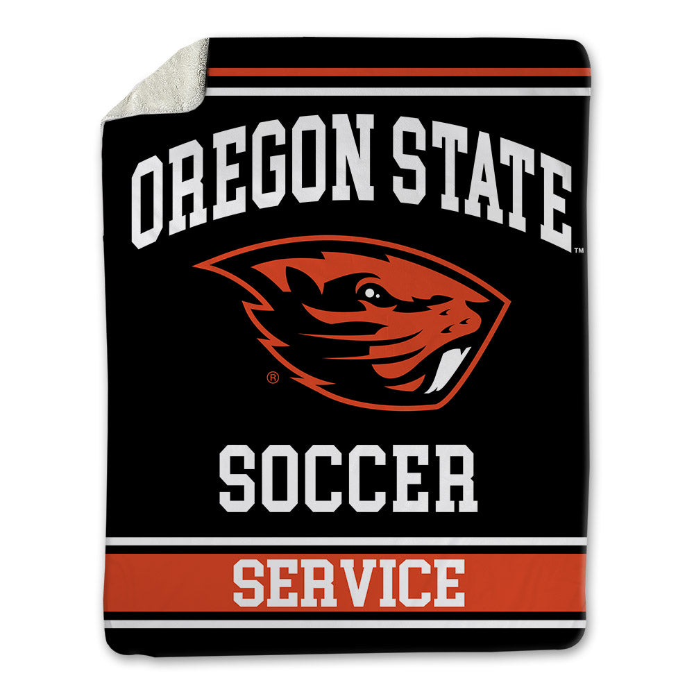 Oregon State - NCAA Women's Soccer : Sawyer Service - Blanket-0