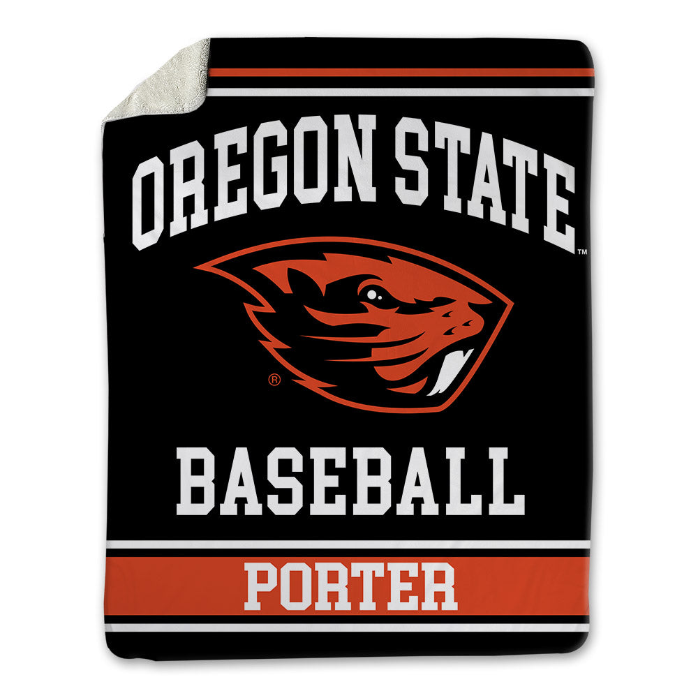 Oregon State - NCAA Baseball : Ethan Porter - Blanket-0