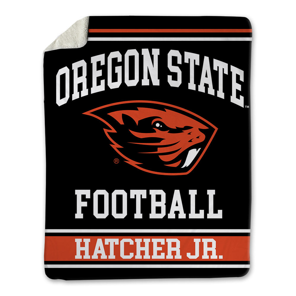 Oregon State - NCAA Football : Cornell Hatcher Jr. - Blanket-0