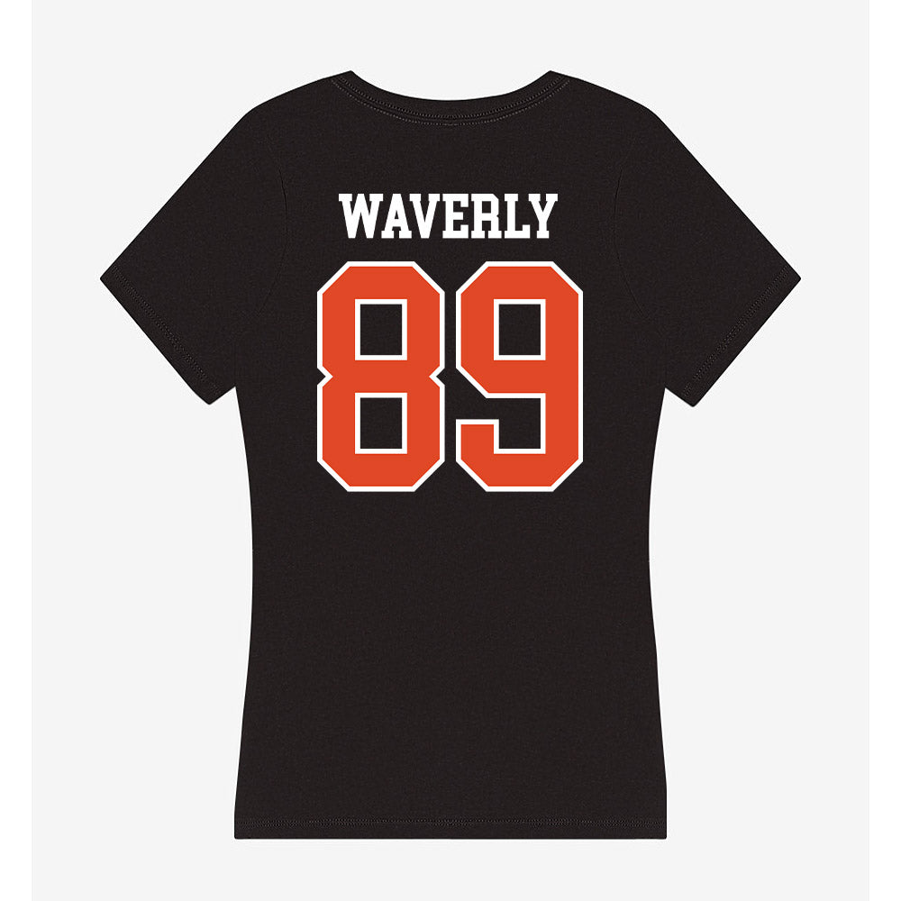 Oregon State - NCAA Football : T'Andre Waverly - Women's V-Neck T-Shirt-1