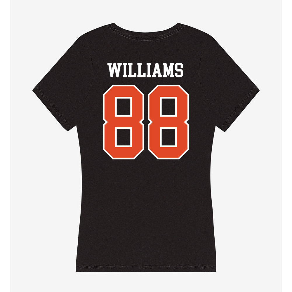Oregon State - NCAA Football : Riley Williams - Women's V-Neck T-Shirt-1