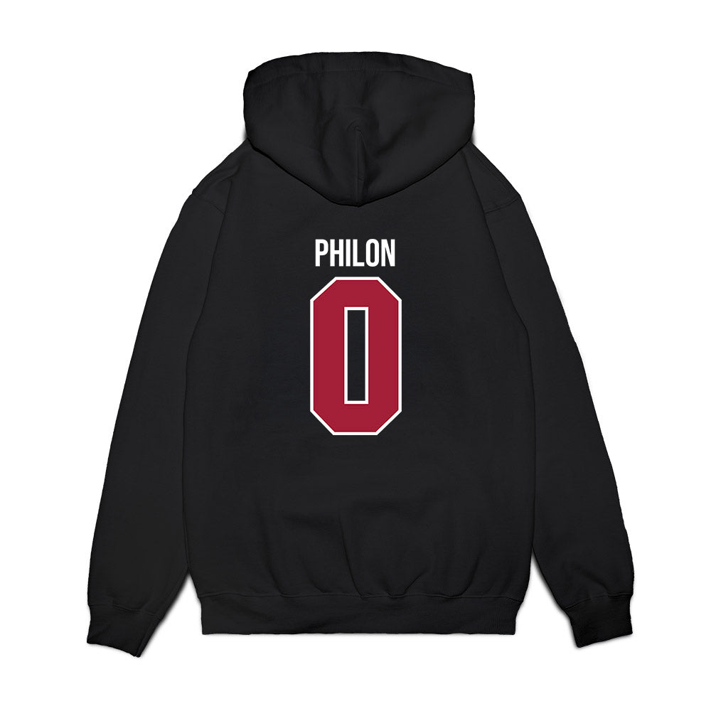 Alabama - NCAA Men's Basketball : Labaron Philon - Crimson Tide Shersey Premium Hooded Sweatshirt-1