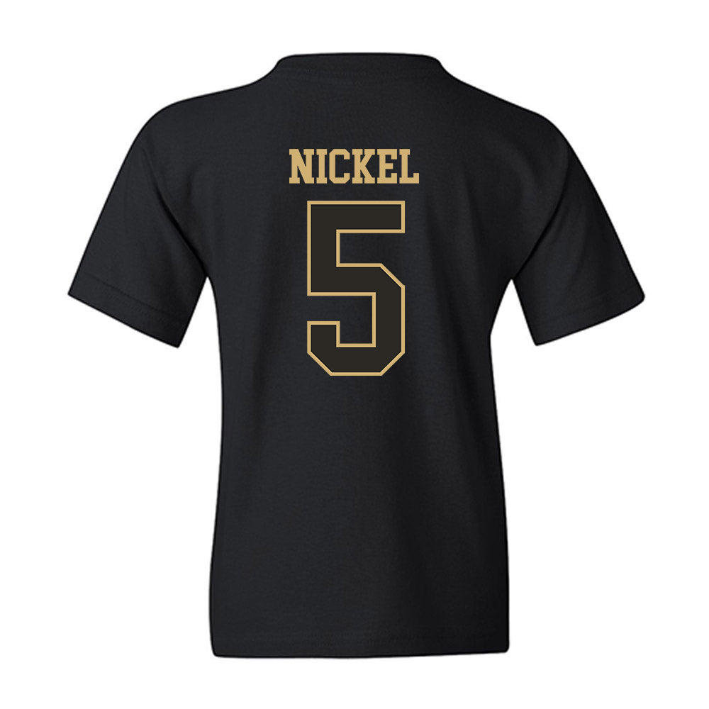 Vanderbilt - NCAA Men's Basketball : Tyler Nickel - Commodores Shersey Youth T-Shirt-1