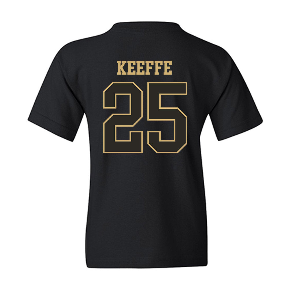 Vanderbilt - NCAA Men's Basketball : Miles Keeffe - Commodores Shersey Youth T-Shirt-1