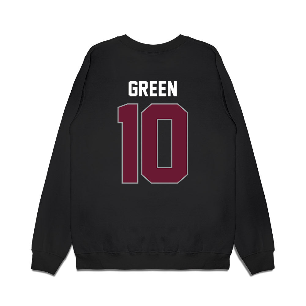 Texas A&M - NCAA Men's Basketball : Jeremiah Green - Sports Shersey Premium Crewneck Sweatshirt-1