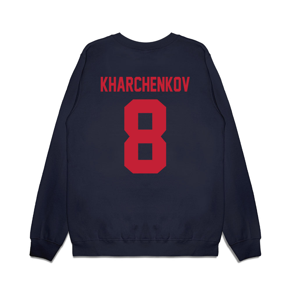 Arizona - NCAA Men's Basketball : Ivan Kharchenkov - Sport Shersey Premium Crewneck Sweatshirt-1