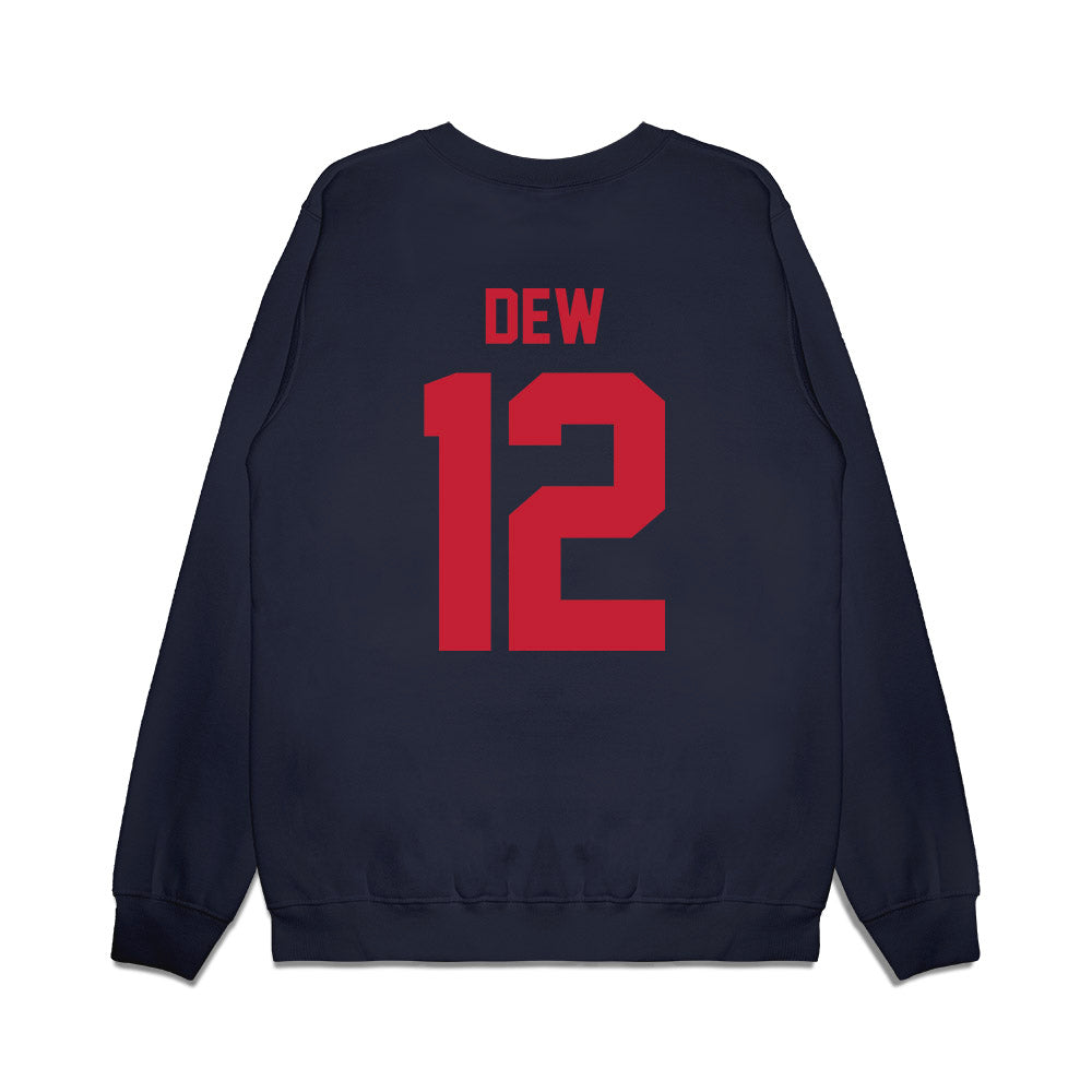 Arizona - NCAA Women's Basketball : Montaya Dew - Sport Shersey Premium Crewneck Sweatshirt-1