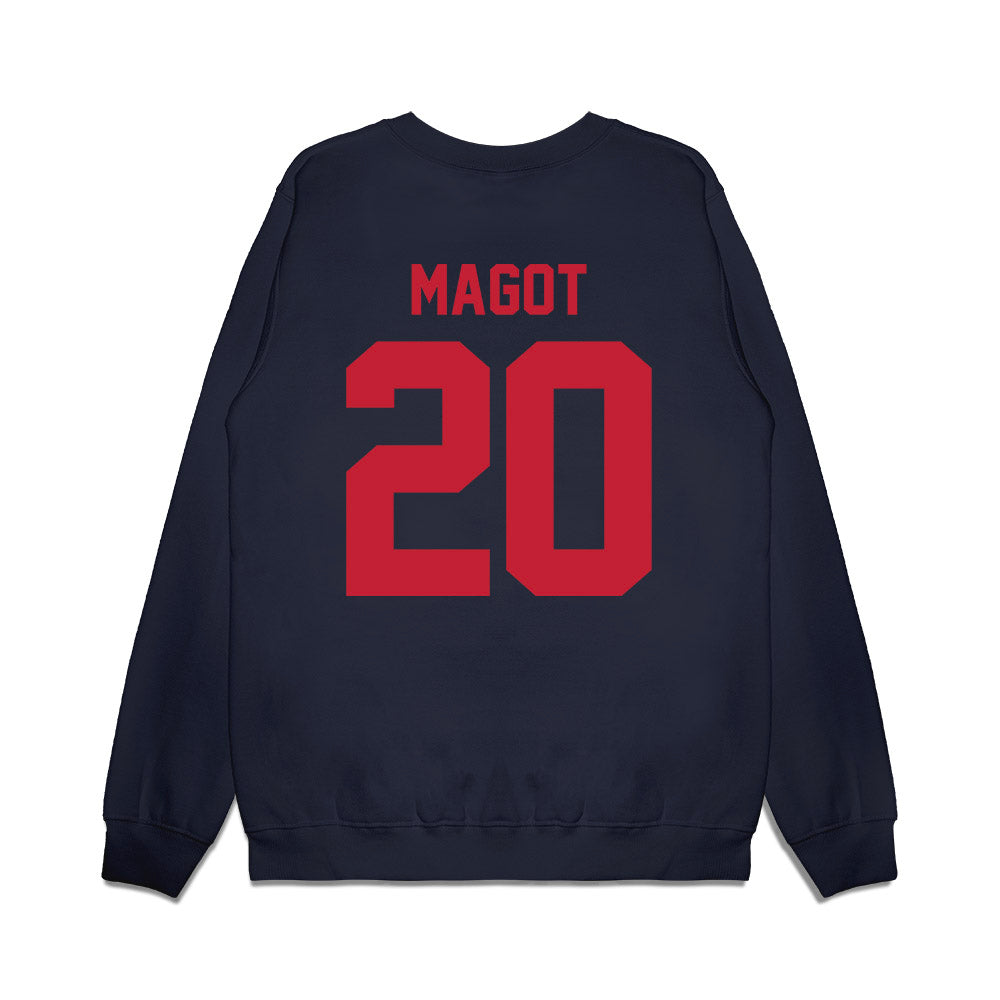 Arizona - NCAA Women's Basketball : Achol Magot - Sport Shersey Premium Crewneck Sweatshirt-1