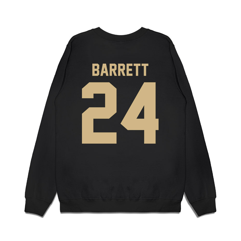 Purdue - NCAA Women's Basketball : Carley Barrett - Vintage Basketball Premium Crewneck Sweatshirt-1