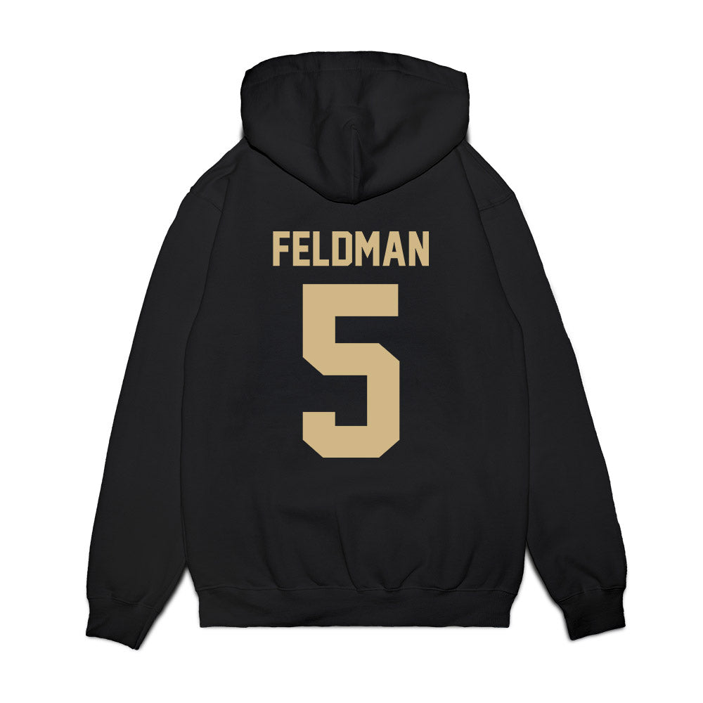 Purdue - NCAA Women's Basketball : Taylor Feldman - Vintage Basketball Premium Hooded Sweatshirt-1