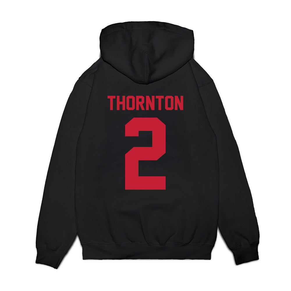 Ohio State - NCAA Men's Basketball : Bruce Thornton - Vintage Basketball Premium Hooded Sweatshirt-1
