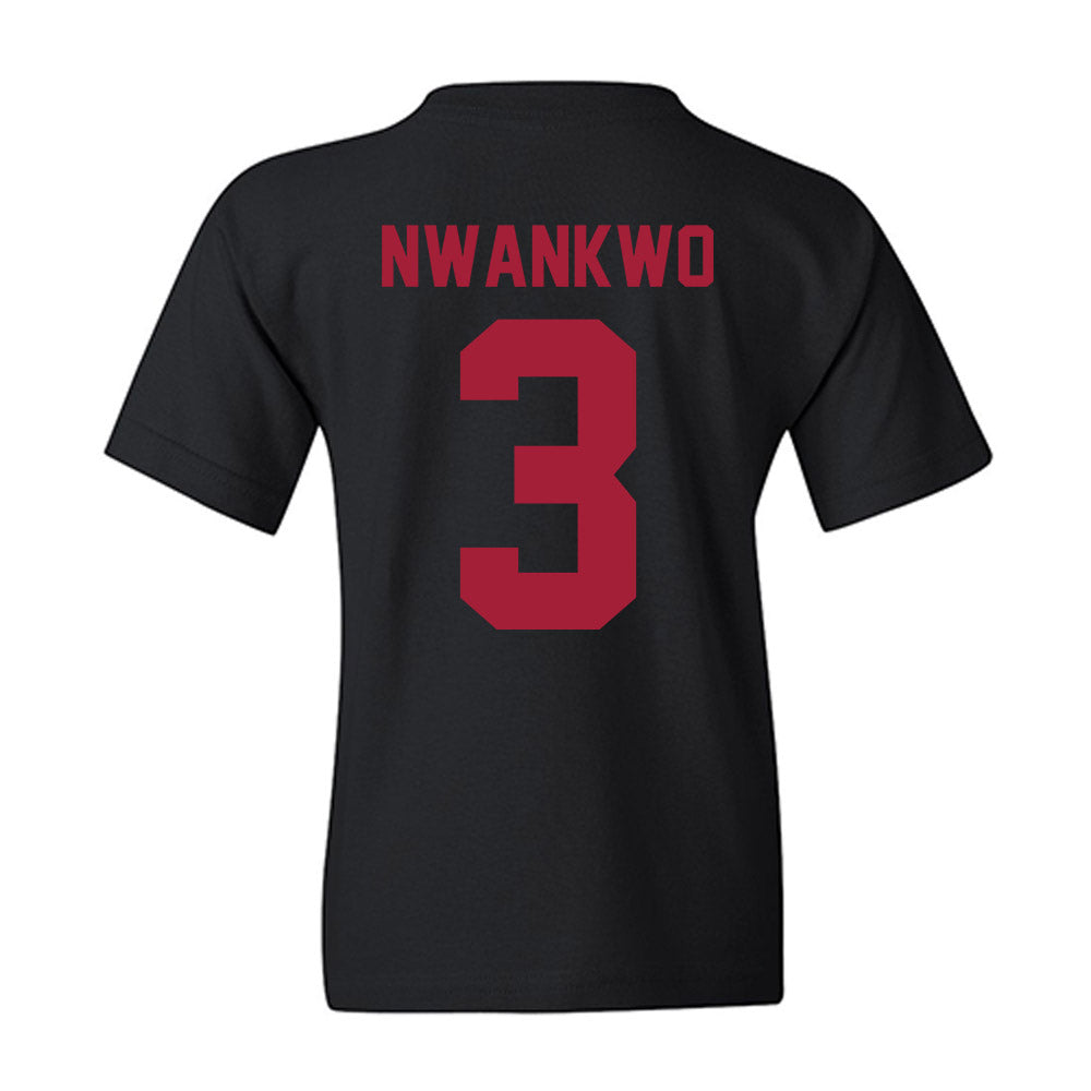 Oklahoma - NCAA Men's Basketball : Jeff Nwankwo - Sports Shersey Youth T-Shirt-1