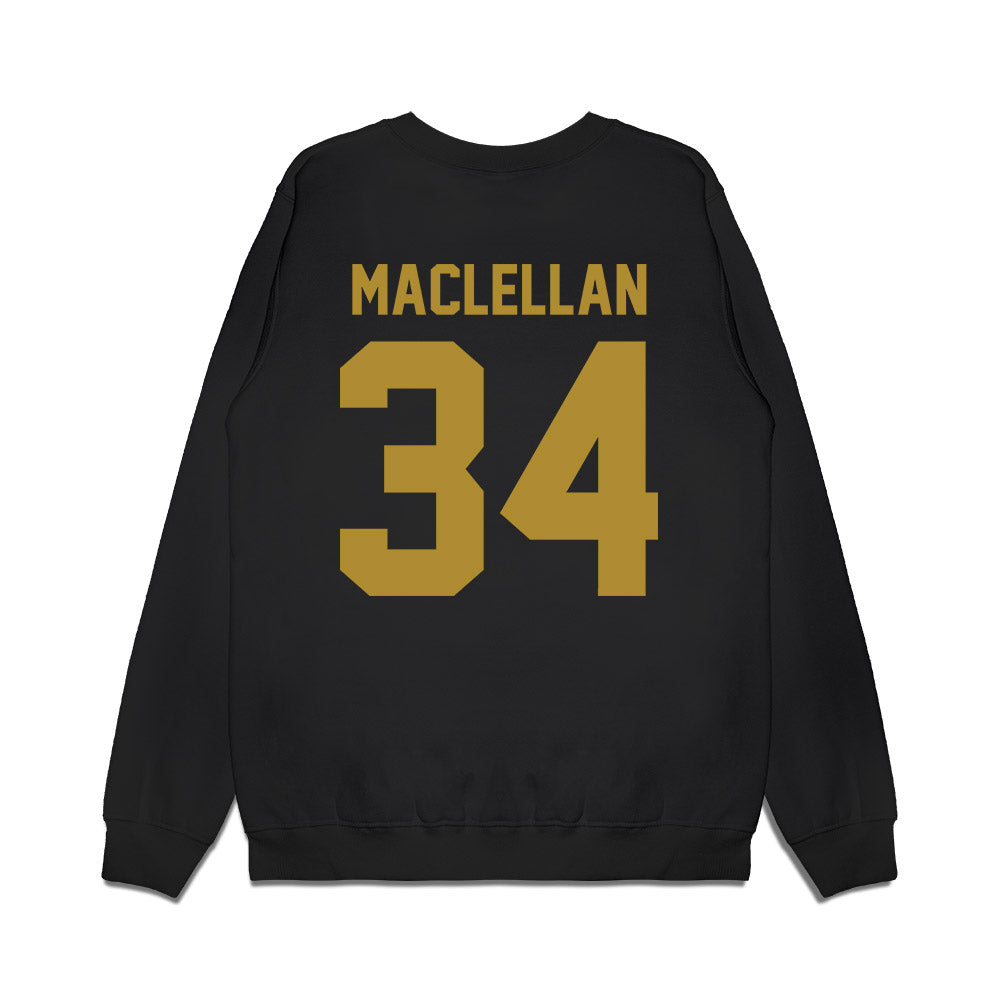 Notre Dame - NCAA Men's Basketball : Matthew MacLellan - Vintage Shersey Premium Crewneck Sweatshirt-1