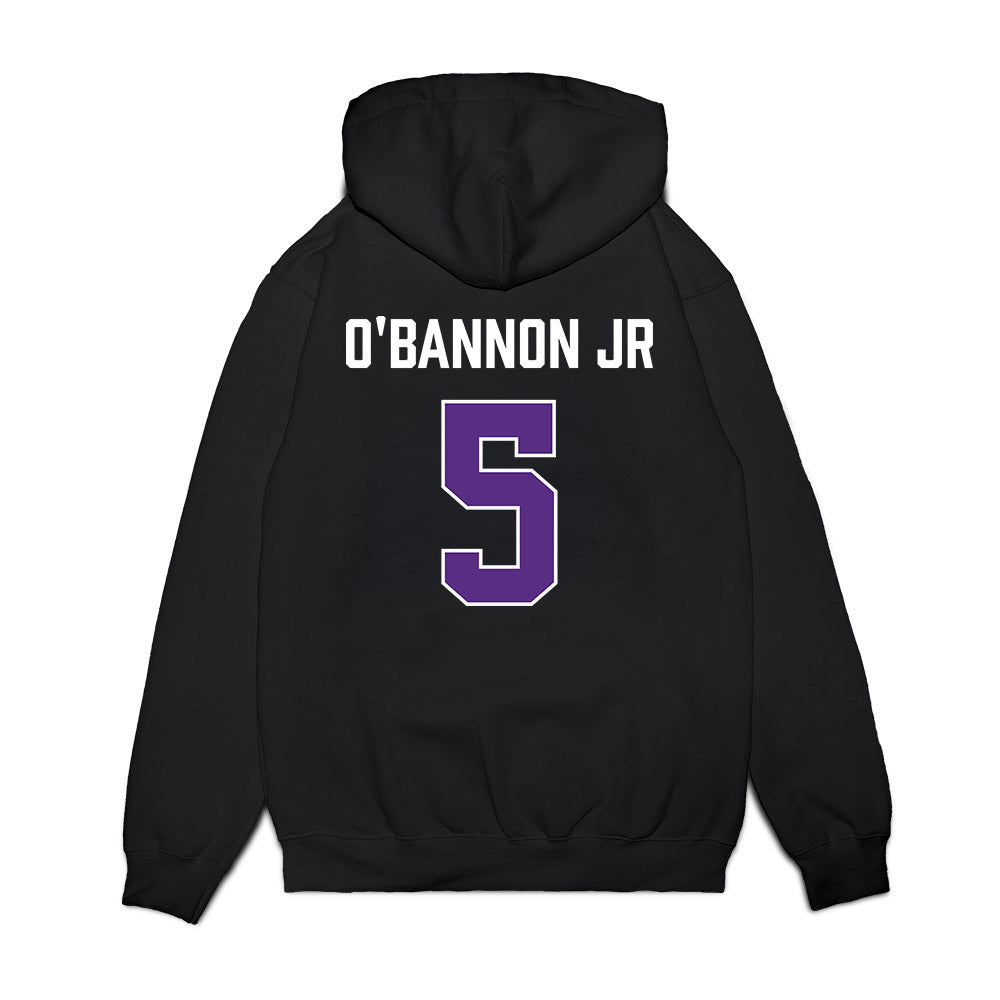 TCU - NCAA Men's Basketball : Charles O'Bannon Jr - Vintage Basketball Premium Hooded Sweatshirt-1