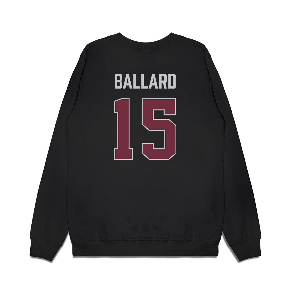 Mississippi State - NCAA Men's Basketball : Quincy Ballard - Vintage Basketball Premium Crewneck Sweatshirt-1