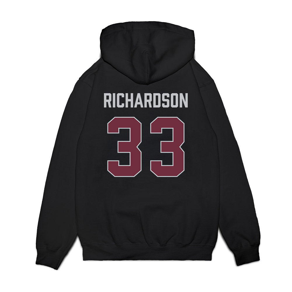 Mississippi State - NCAA Women's Basketball : Kharyssa Richardson - Vintage Basketball Premium Hooded Sweatshirt-1