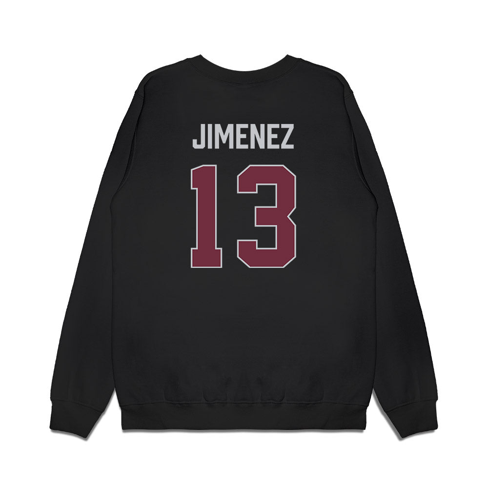 Mississippi State - NCAA Women's Basketball : Rocio Jimenez - Vintage Basketball Premium Crewneck Sweatshirt-1