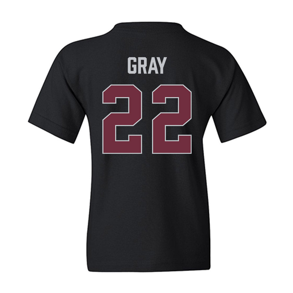 Mississippi State - NCAA Women's Basketball : Nataliyah Gray - Vintage Basketball Youth T-Shirt-1