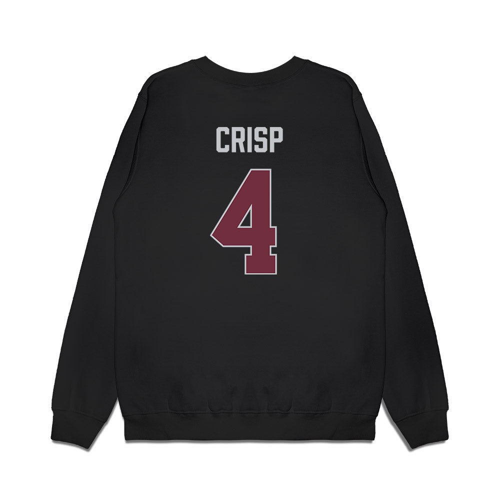 Mississippi State - NCAA Women's Basketball : Trayanna Crisp - Vintage Basketball Premium Crewneck Sweatshirt-1