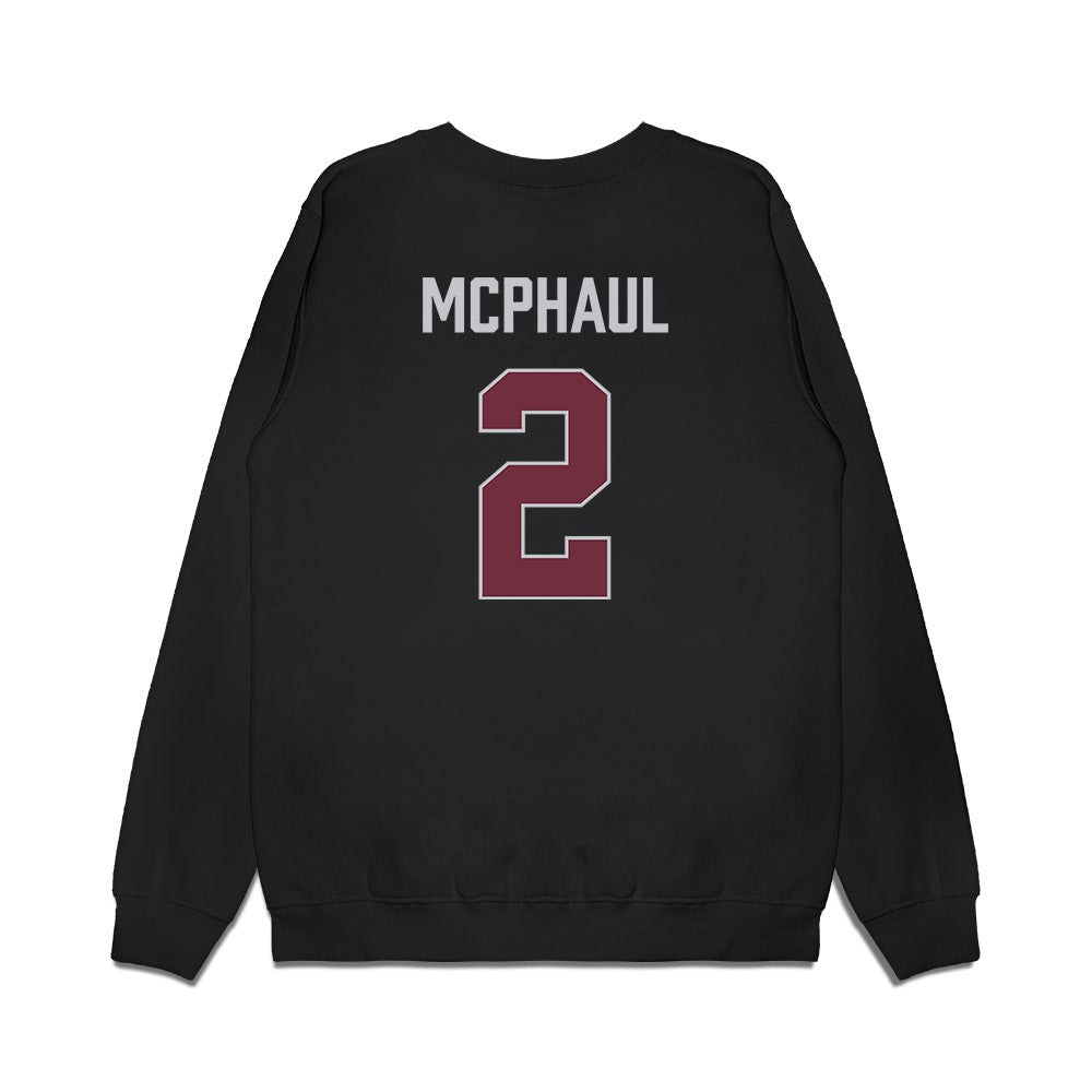 Mississippi State - NCAA Women's Basketball : Destiney McPhaul - Vintage Basketball Premium Crewneck Sweatshirt-1