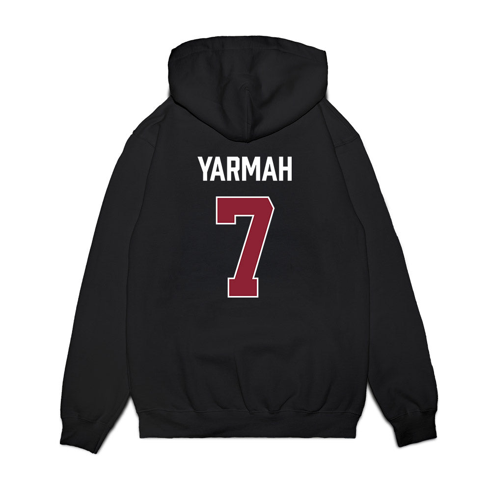 South Carolina - NCAA Men's Basketball : Abu Yarmah - Gamecocks Shersey Premium Hooded Sweatshirt-1