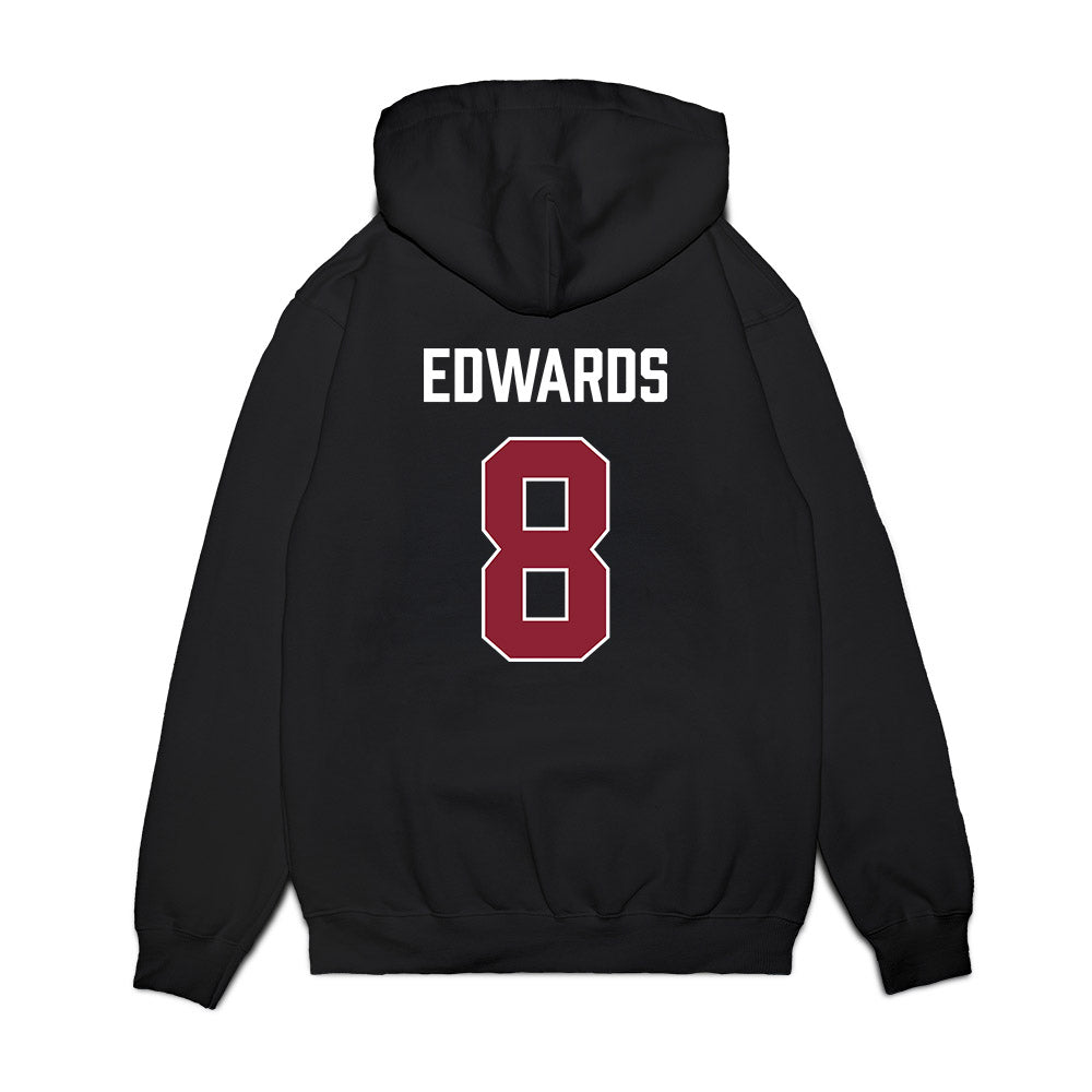 South Carolina - NCAA Women's Basketball : Joyce Edwards - Gamecocks Shersey Premium Hooded Sweatshirt-1