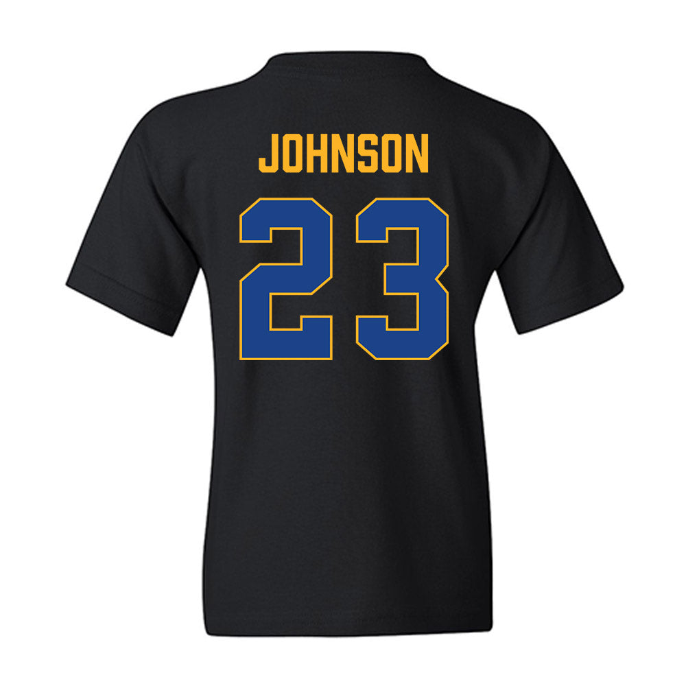Pittsburgh - NCAA Women's Basketball : Mikayla Johnson - Vintage Shersey Youth T-Shirt-1