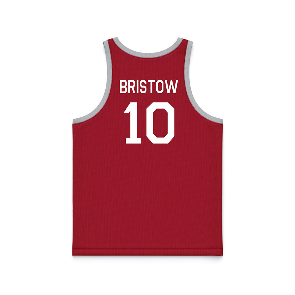 Alabama - NCAA Men's Basketball : Keitenn Bristow - Hardwood Reissue Basketball Jersey-1