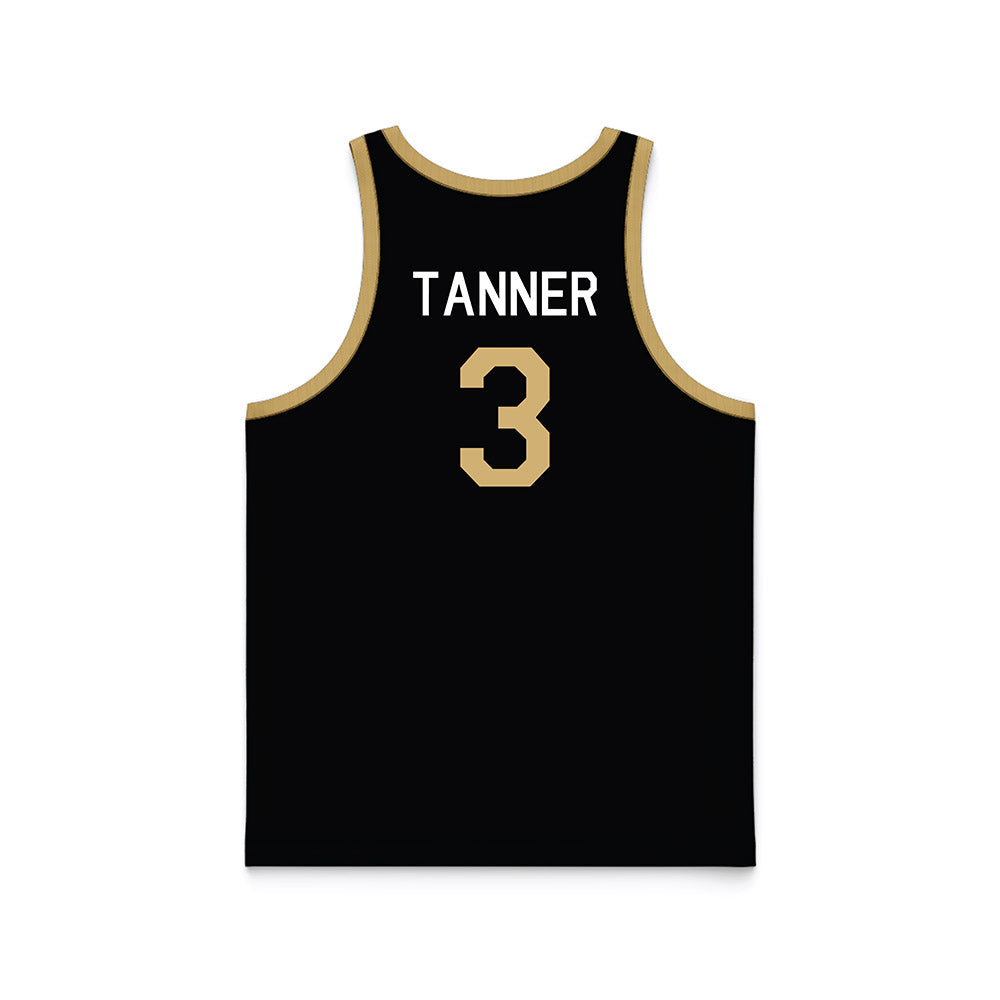 Vanderbilt - NCAA Men's Basketball : tyler tanner - Hardwood Reissue Basketball Jersey-1
