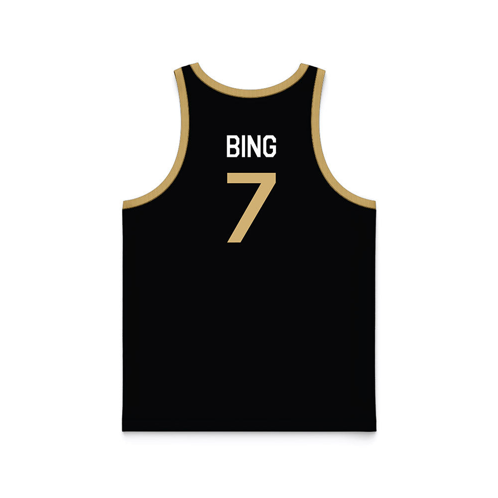 Vanderbilt - NCAA Men's Basketball : Chandler Bing - Hardwood Reissue Basketball Jersey-1