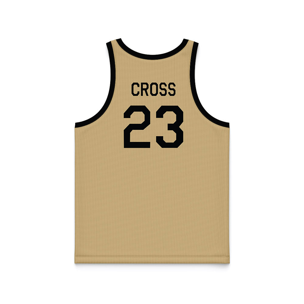 Wake Forest - NCAA Men's Basketball : Jaylen Cross - Hardwood Reissue Basketball Jersey-1
