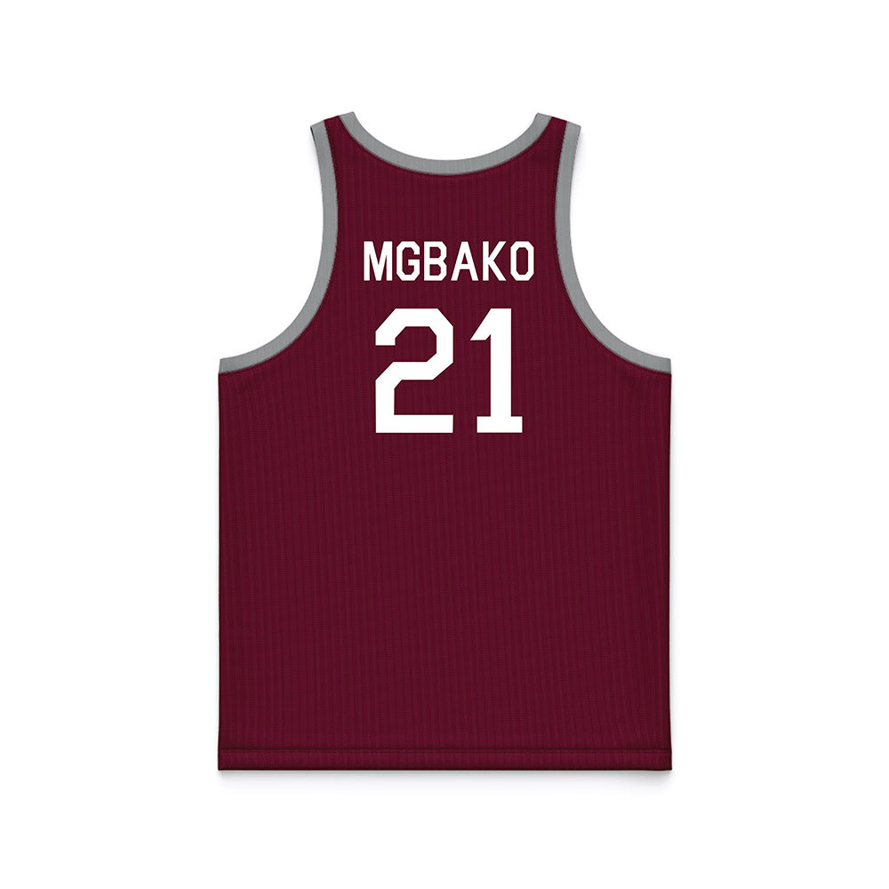 Texas A&M - NCAA Men's Basketball : Mackenzie Mgbako - Hardwood Reissue Basketball Jersey-1