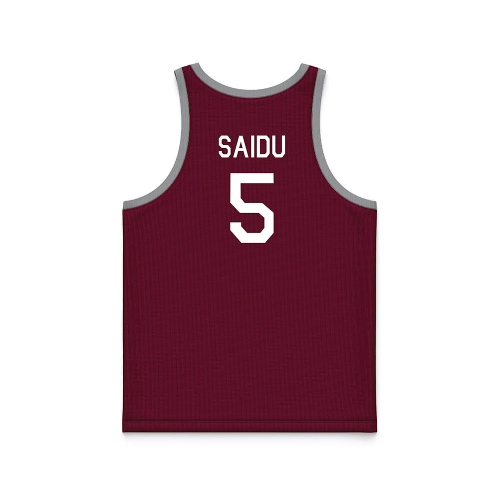Texas A&M - NCAA Women's Basketball : Vanessa Saidu - Hardwood Reissue Basketball Jersey-1